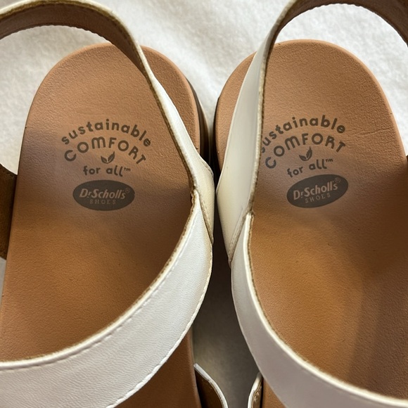 Dr Scholl’s white wedge sandle - Picture 8 of 12